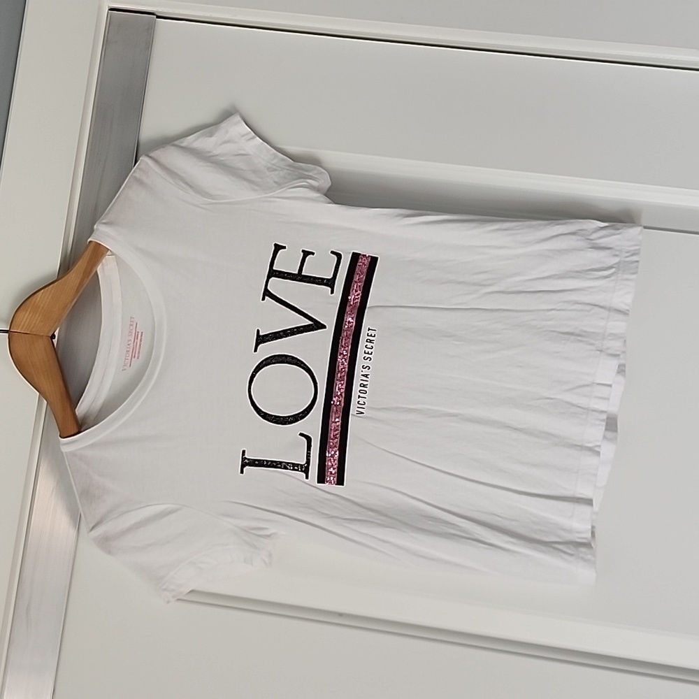 Victoria's Secret sleep t-shirt with sequence logo!